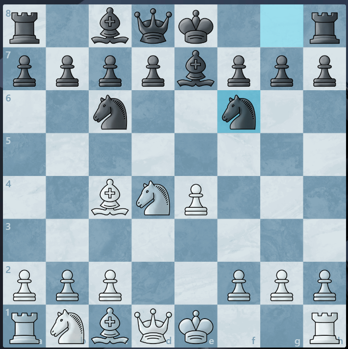 An illustrated chessboard mid-game, representing an online coaching session.